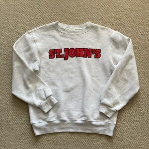Soffe St. John’s University Red Storm Crewneck Sweater Pullover Small Unisex GUC